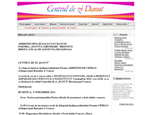 Tablet Screenshot of centruldanut.org